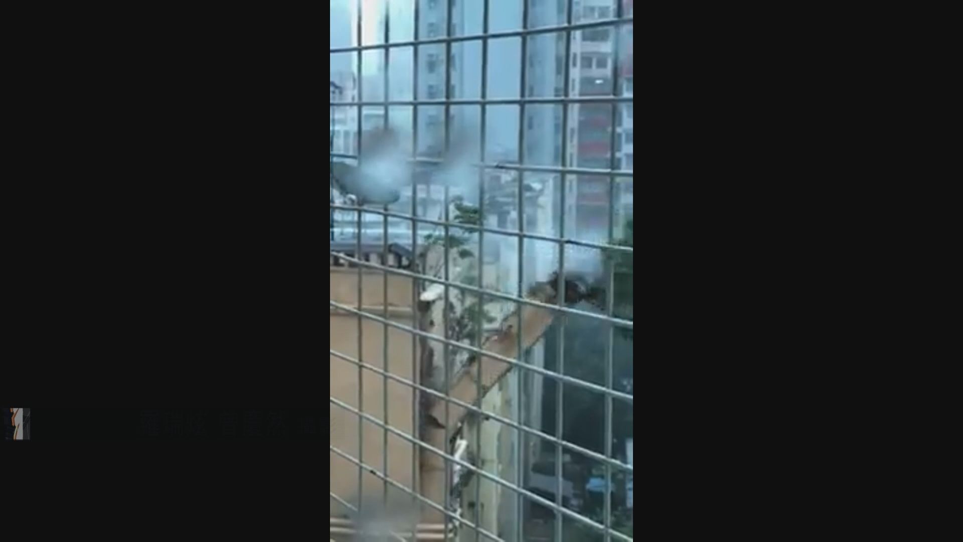 市區多處建築物不敵強風損毀 