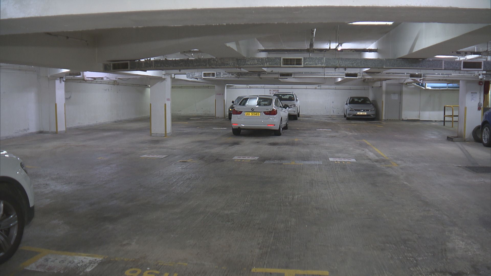 杏花邨地下停車場加裝感應器偵測水位