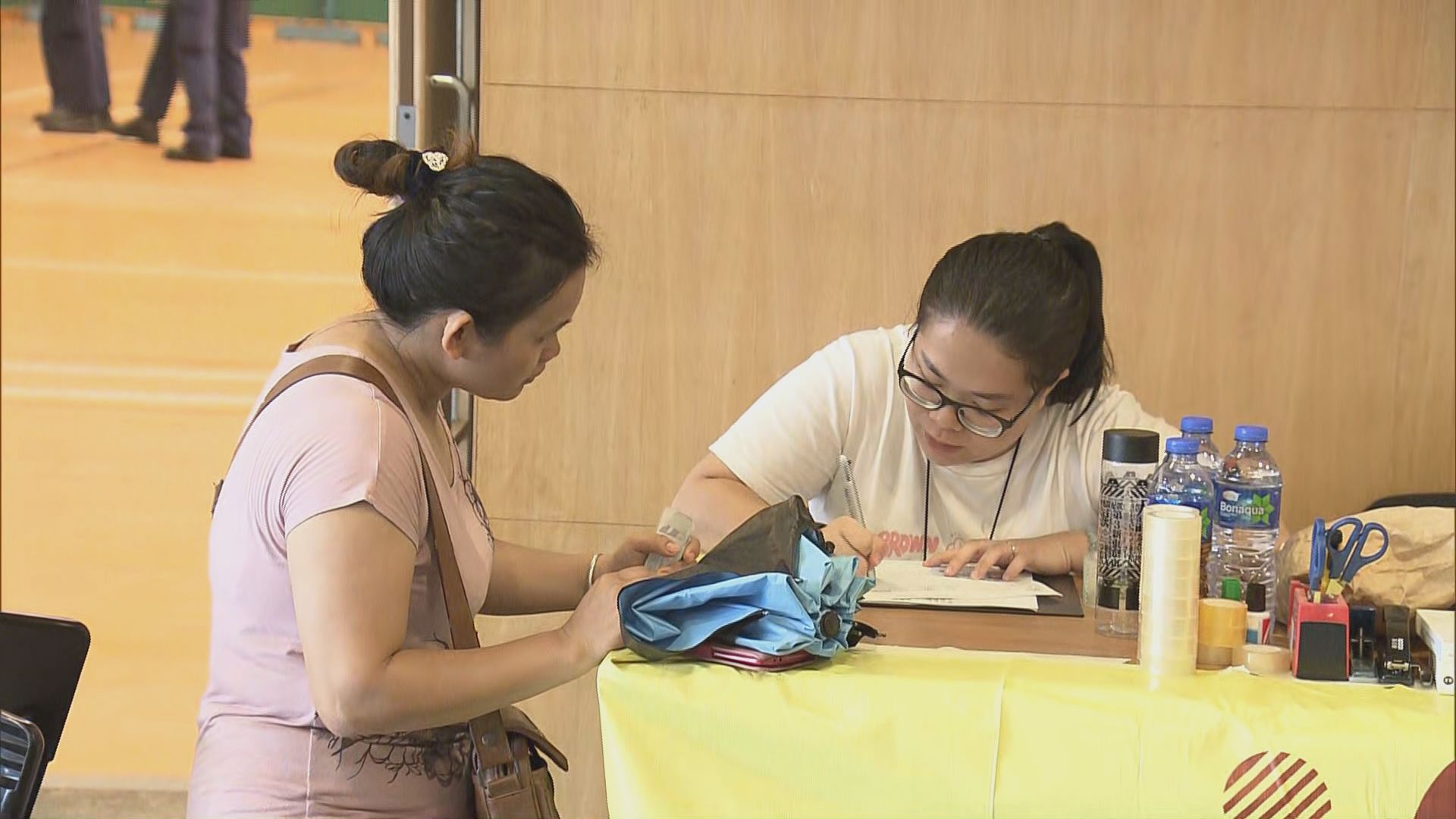 鯉魚門臨時庇護中心啟動