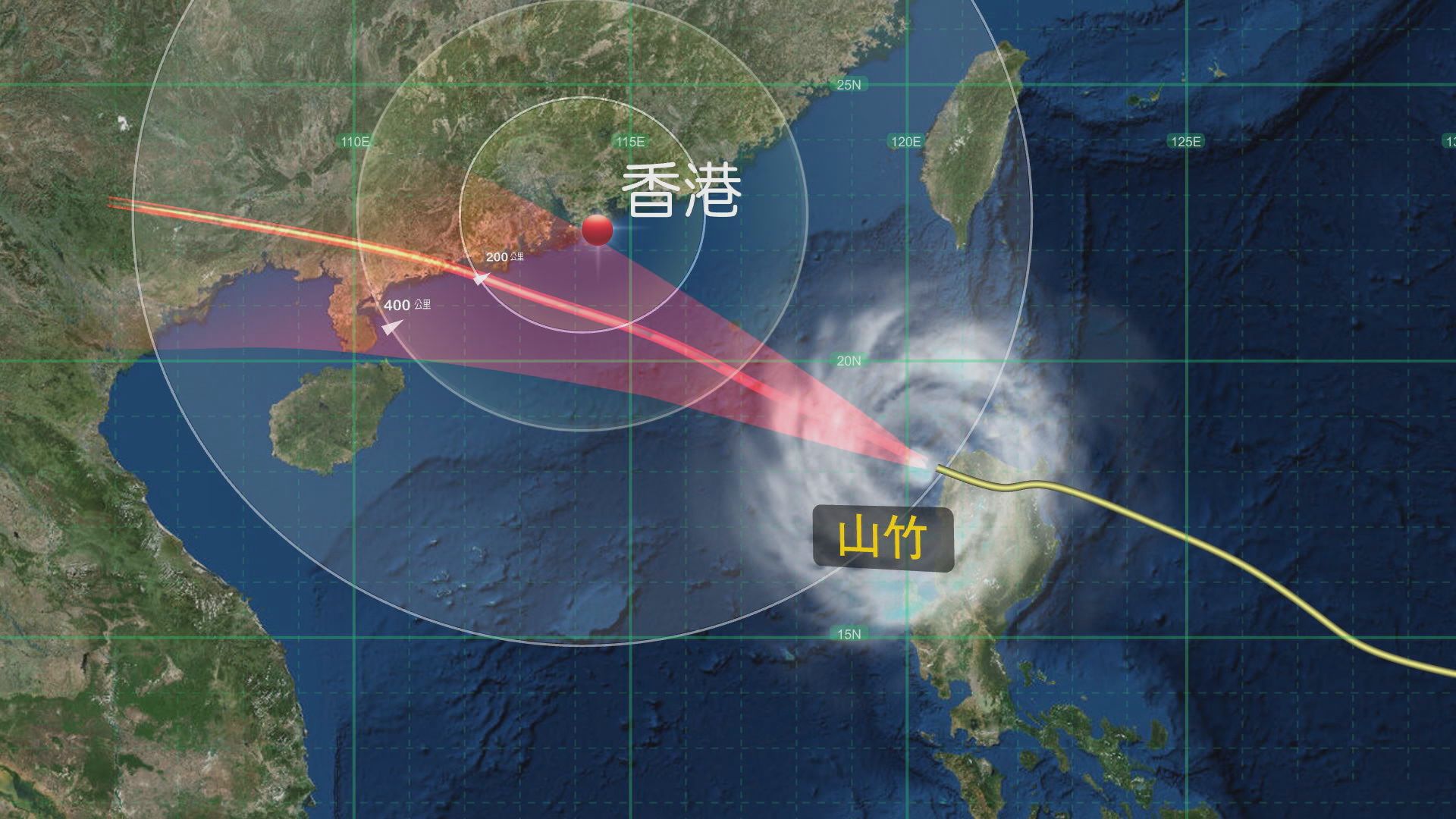 天文台將於下午三至六時改發三號強風信號