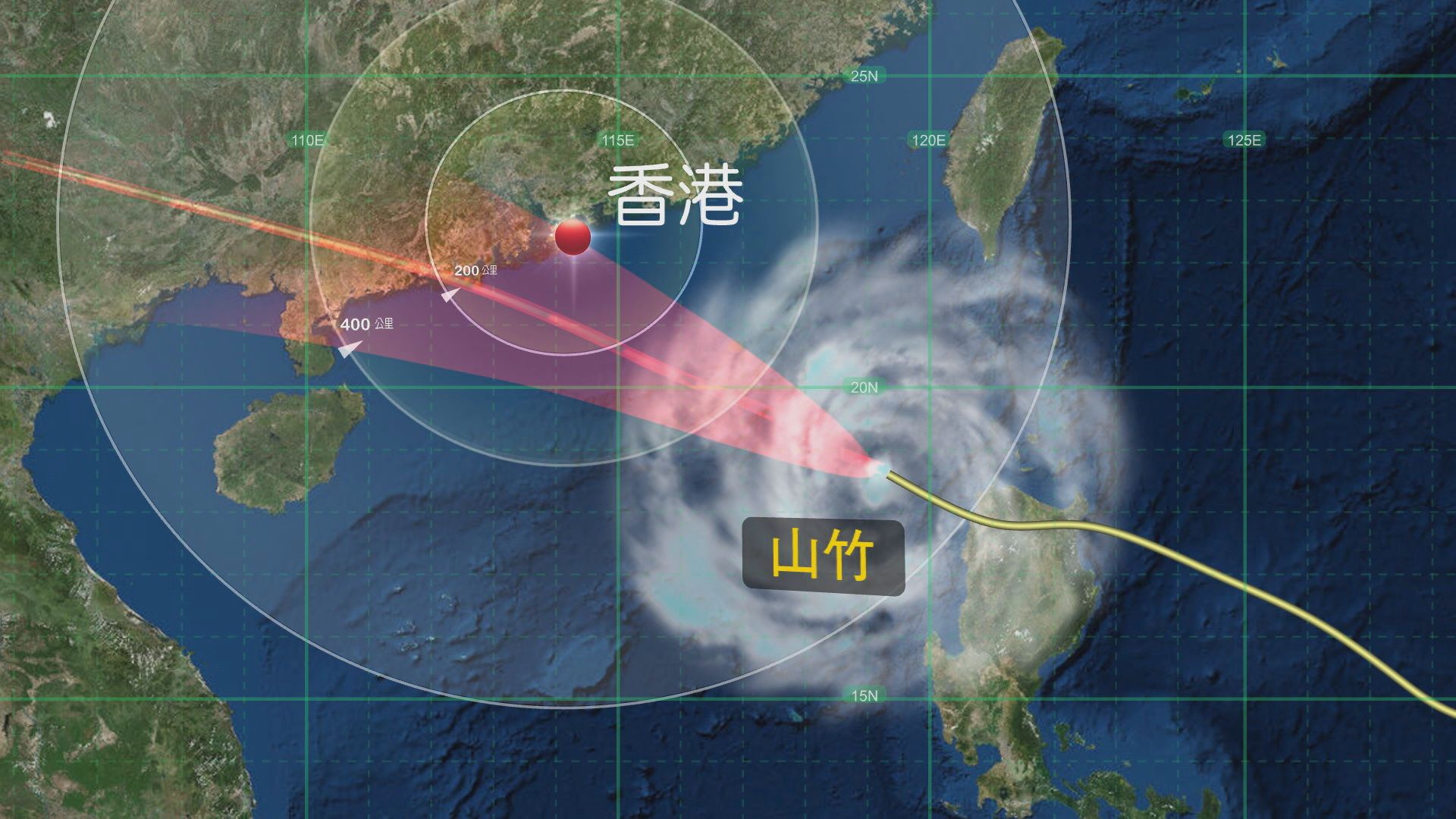 三號強風信號現正生效