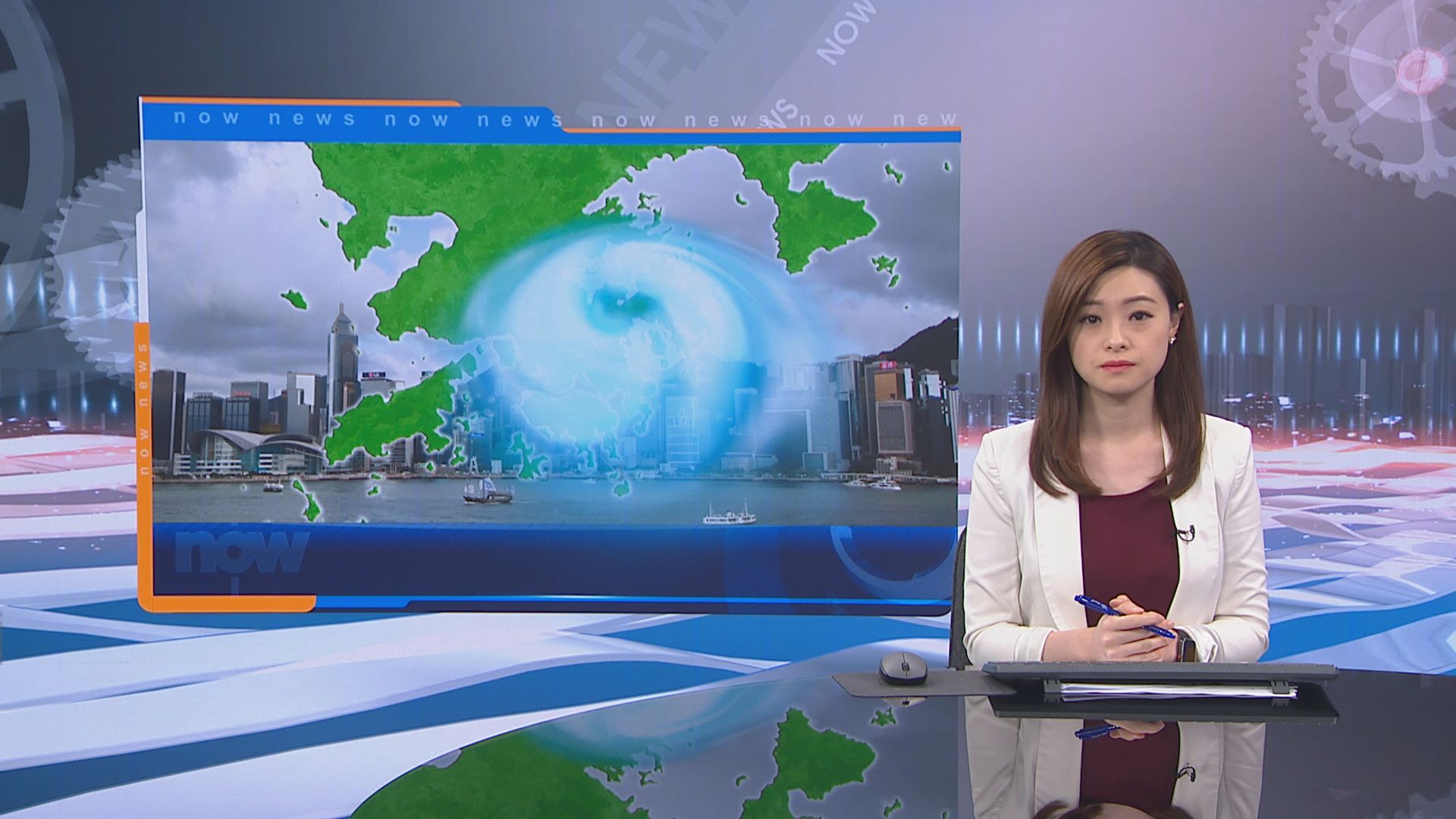 天文台：凌晨1時10分或之前改發八號信號