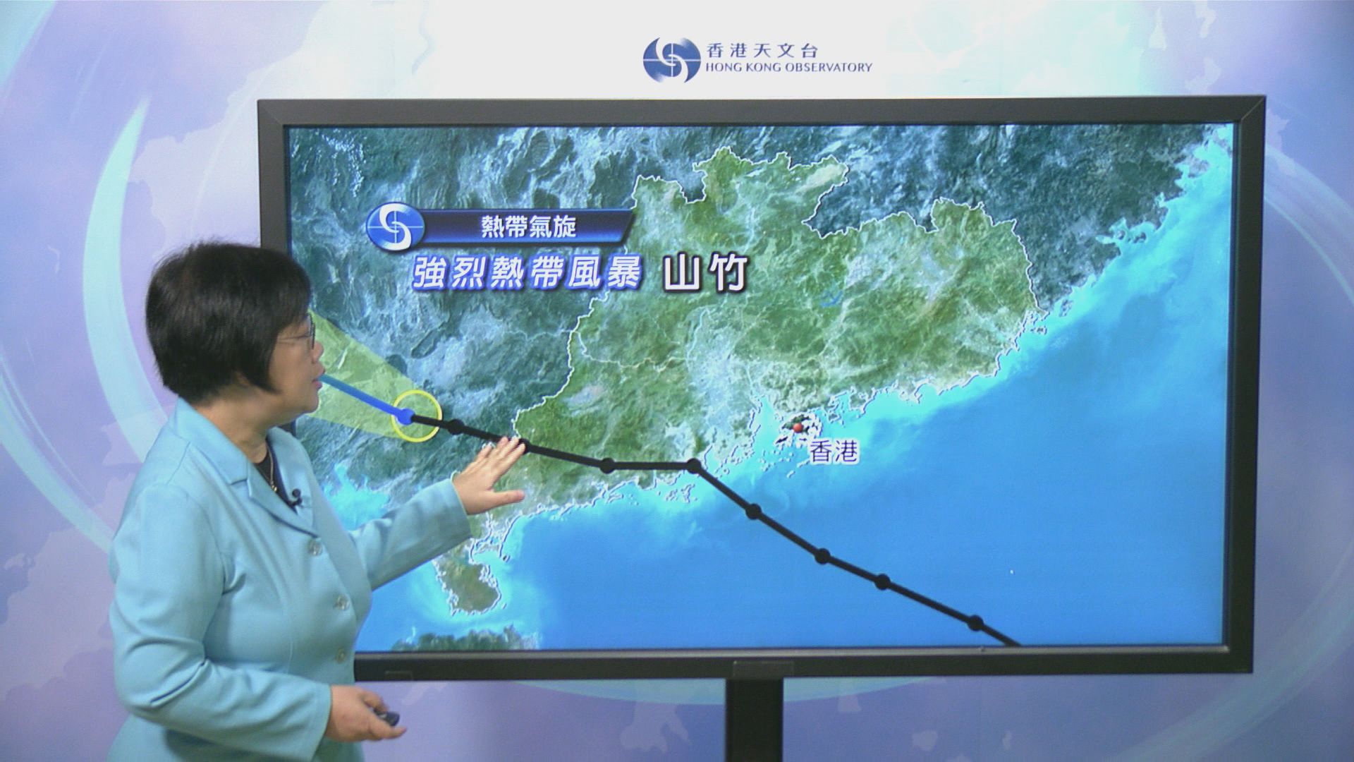 天文台未來一兩小時考慮改發三號強風信號