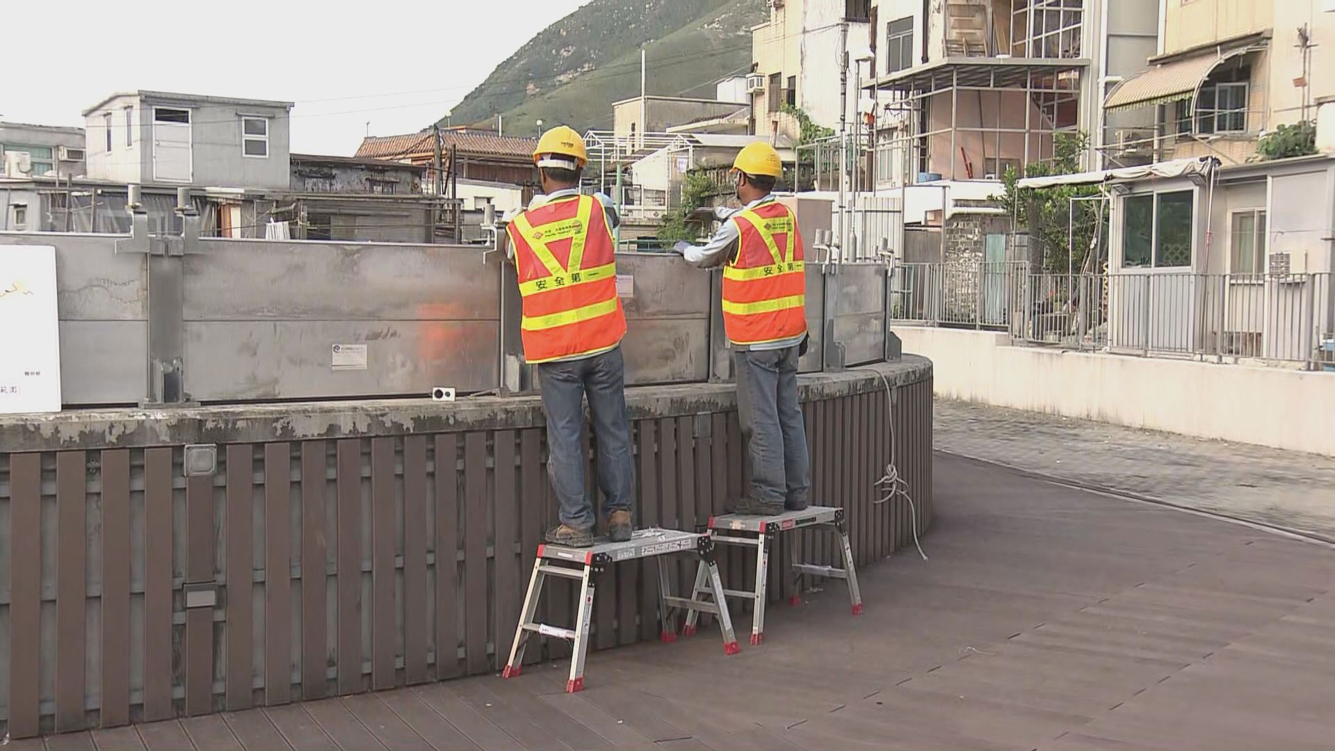 渠務署：已在颱風水浸黑點安裝擋水板