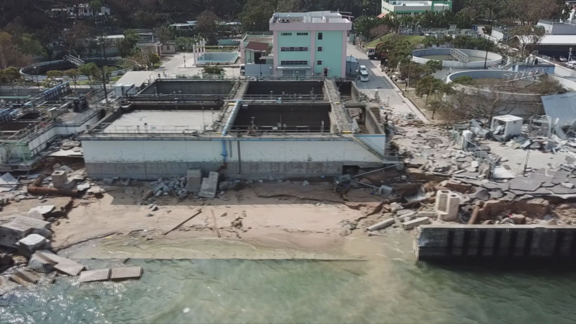 污水流出西貢海面水質變差