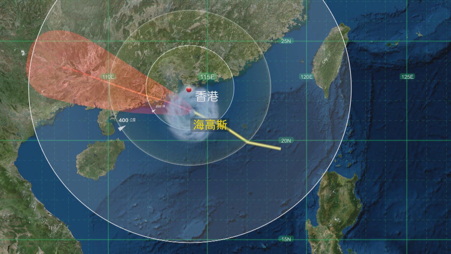 天文台改發八號信號　料早上一段時間維持