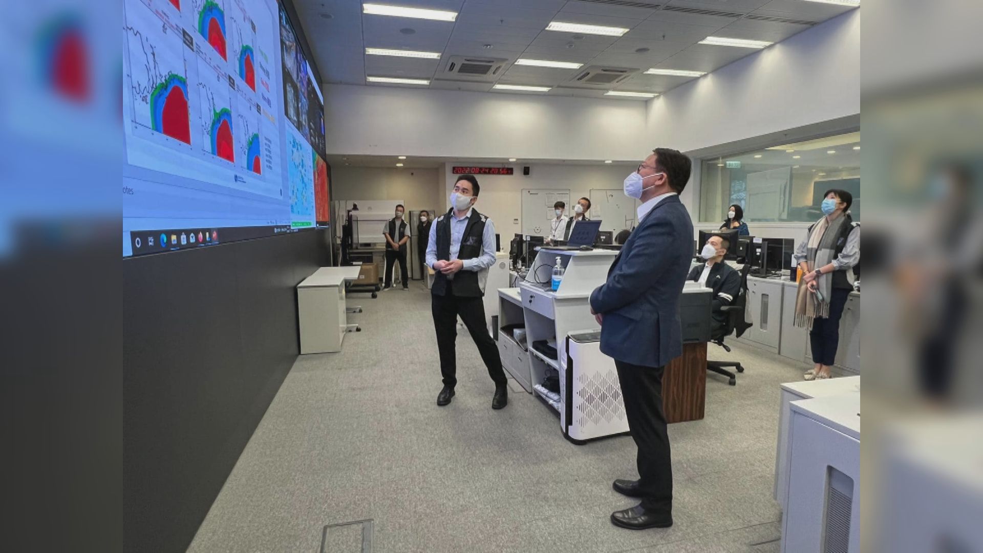 政府多個緊急控制中心運作　應對馬鞍襲港