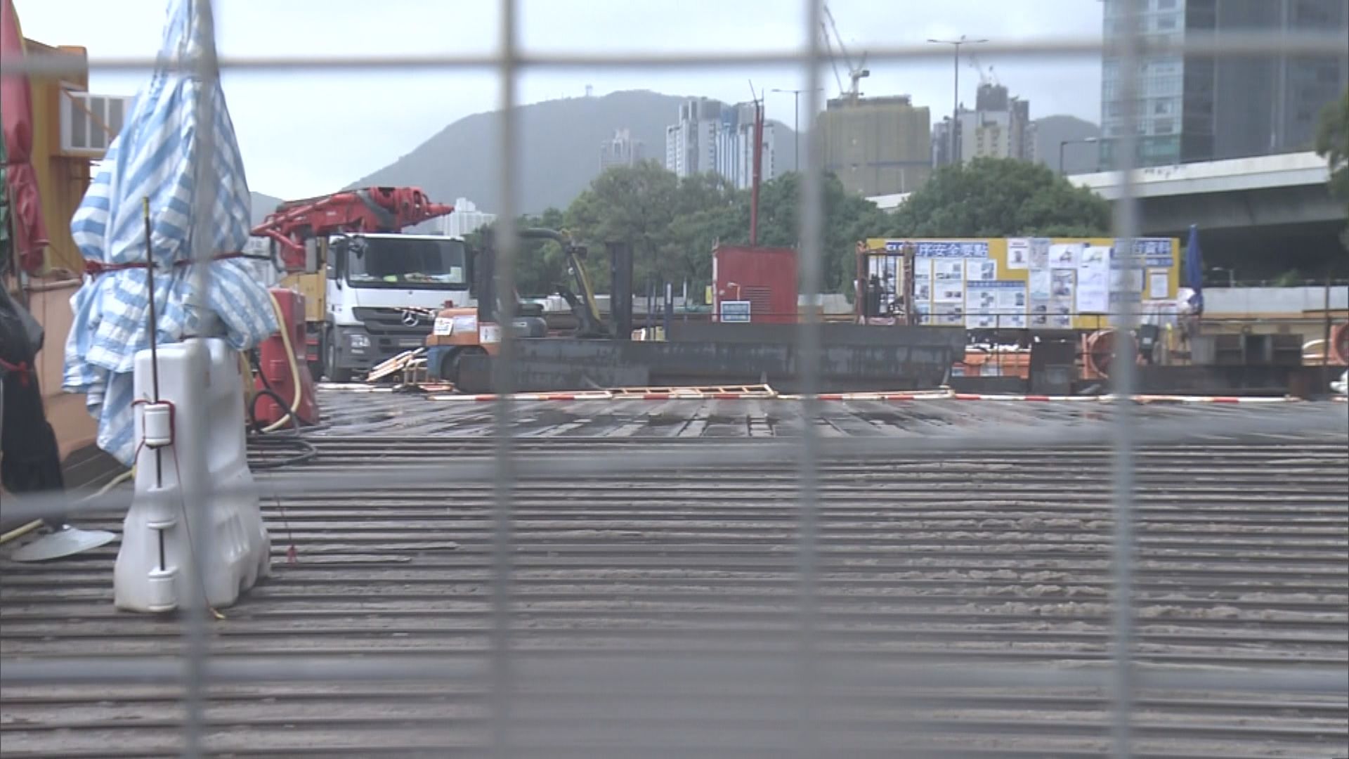 啟德發展區新急症醫院工程四監測點沉降超標