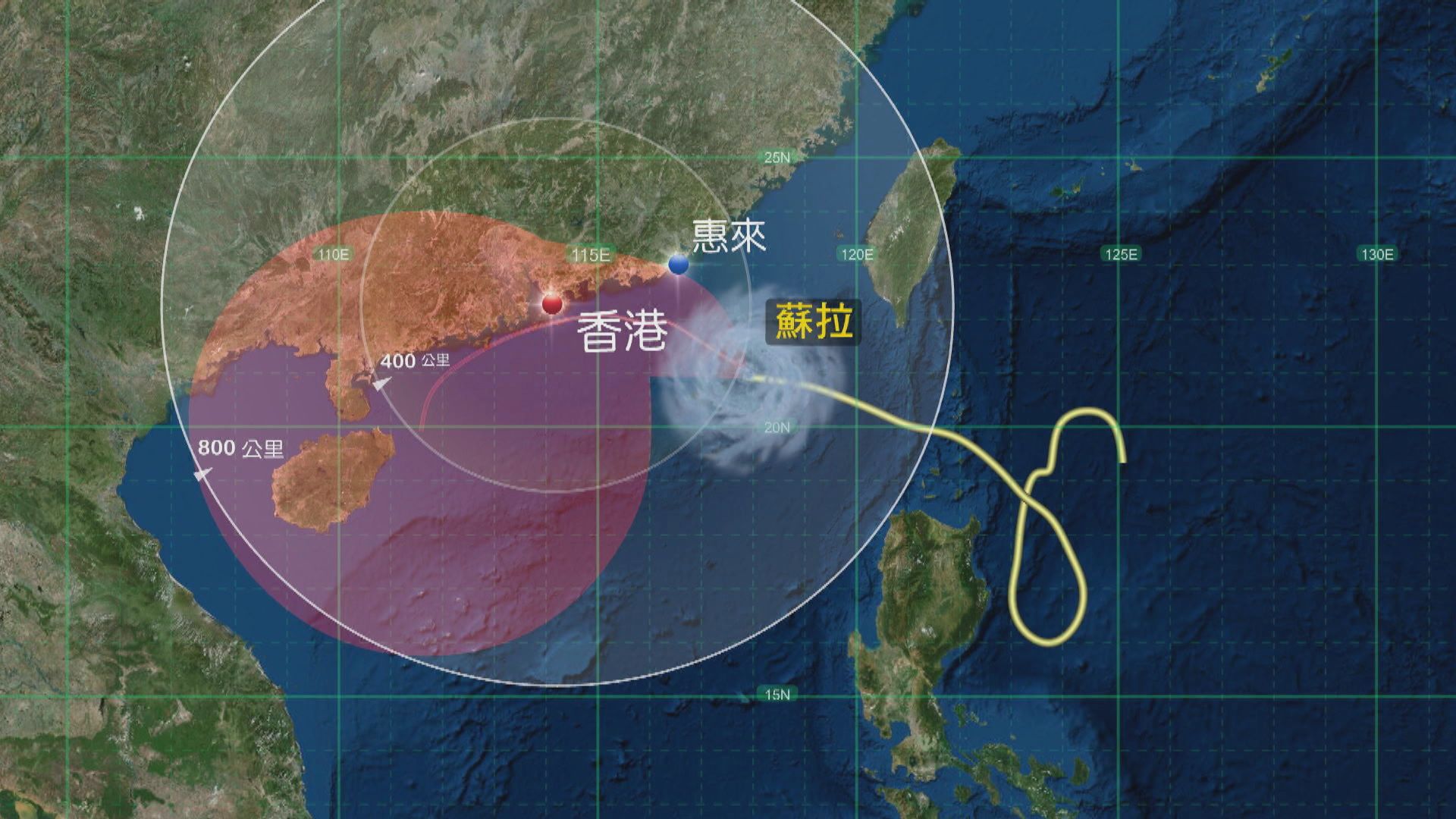 天文台：明日改發八號烈風或暴風信號