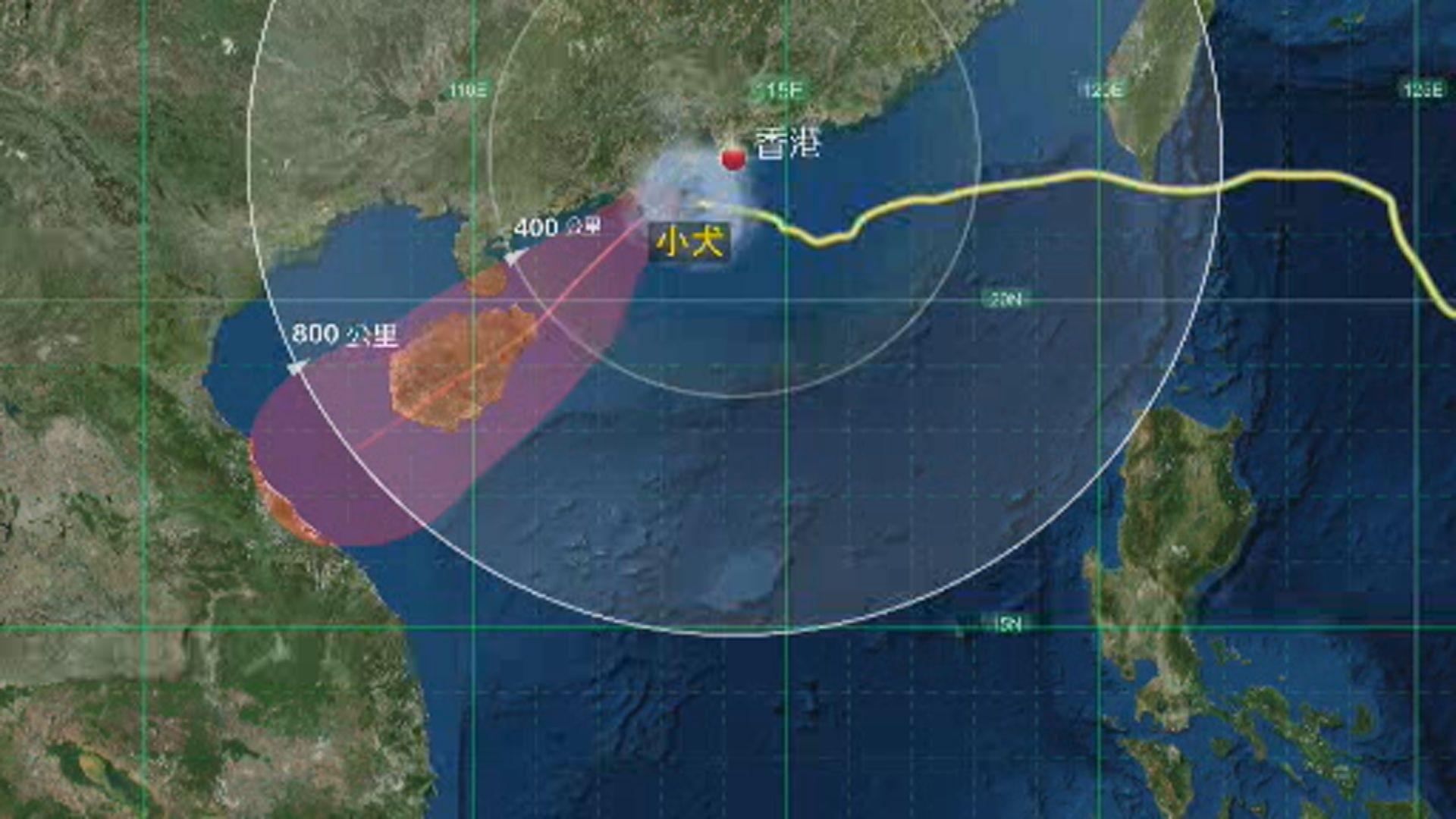 天文台：上午11時40分改發三號強風信號 