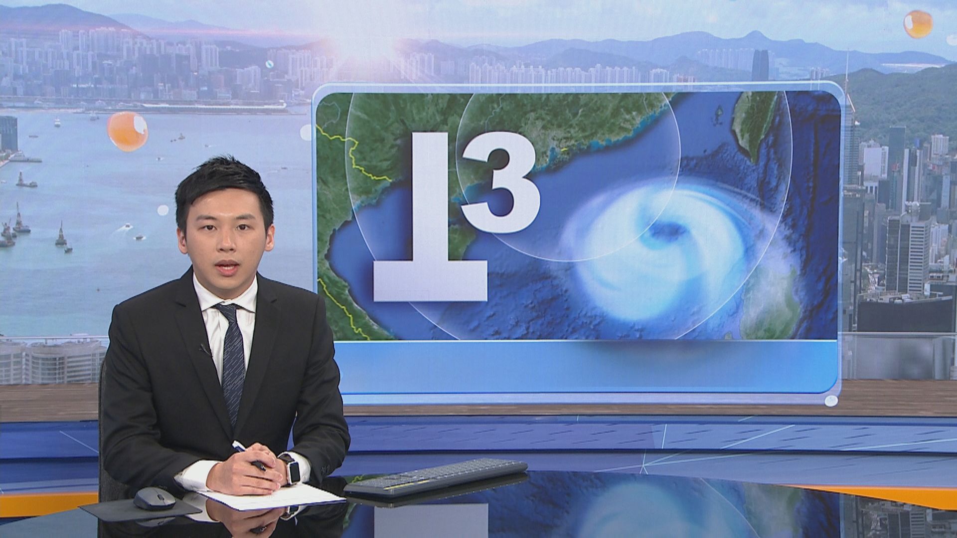 三號強風信號生效