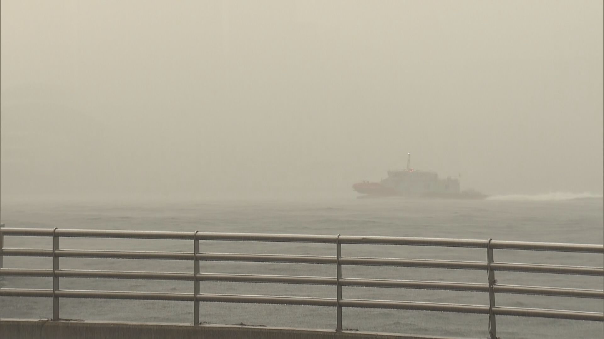 暹芭增強為熱帶風暴　天文台晚上考慮改發三號強風信號