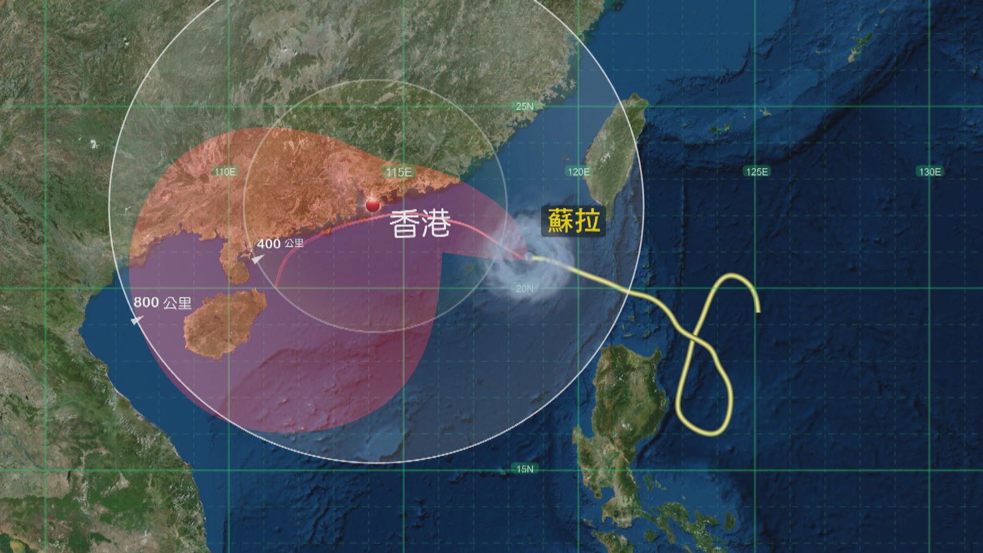 天文台：下午三時至五時之間改發三號強風信號