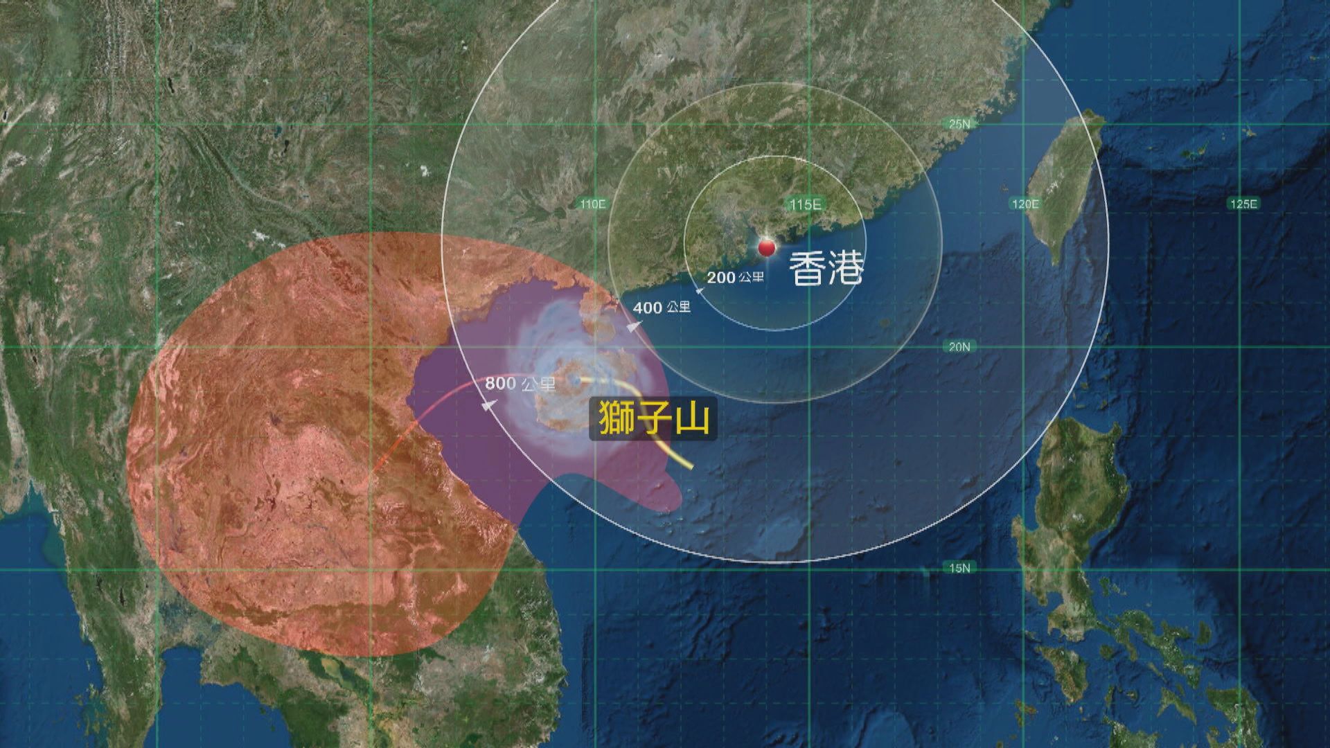 八號信號生效　天文台下午考慮改發三號強風信號