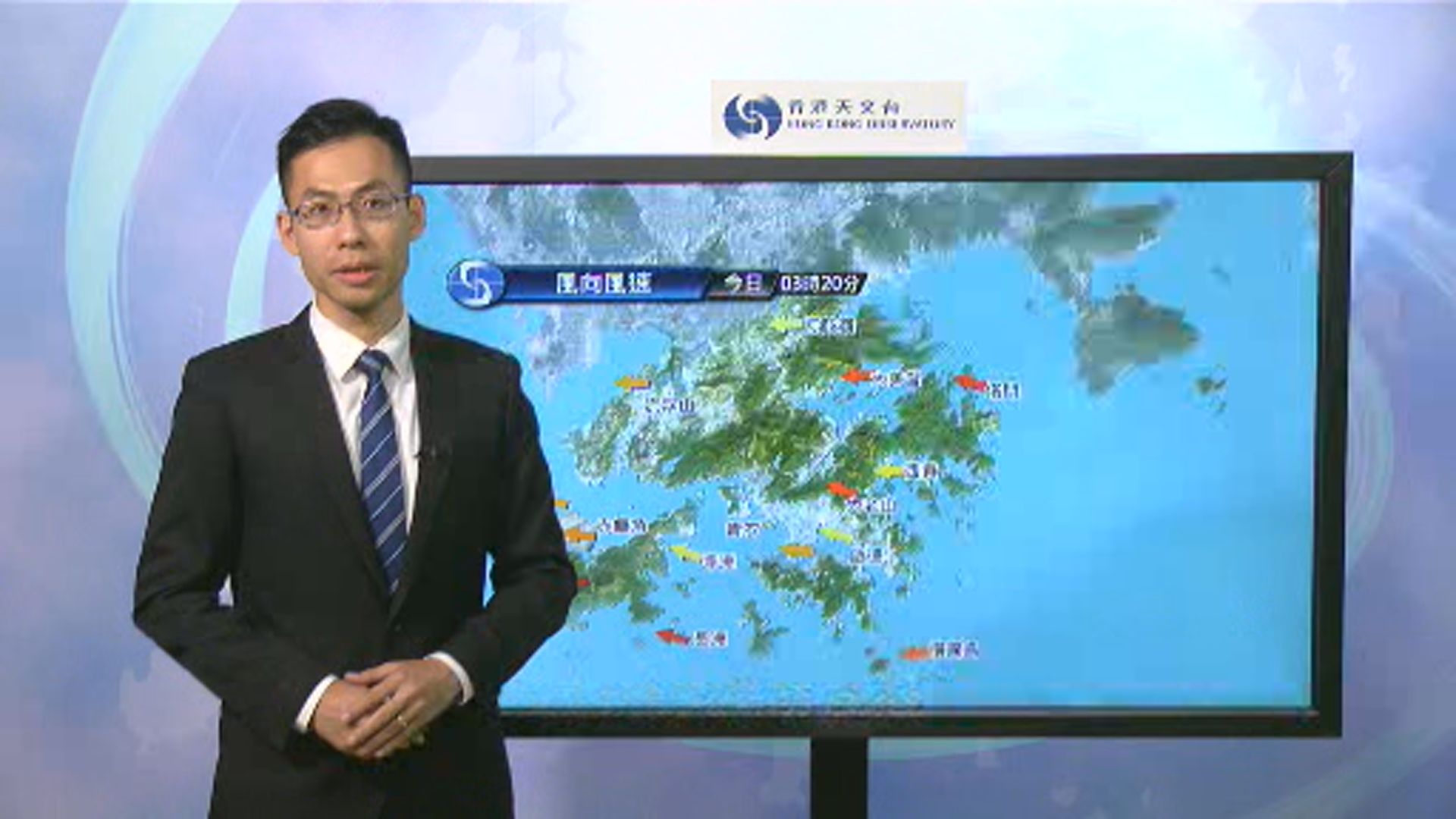 八號烈風或暴風信號生效 至少維持至中午