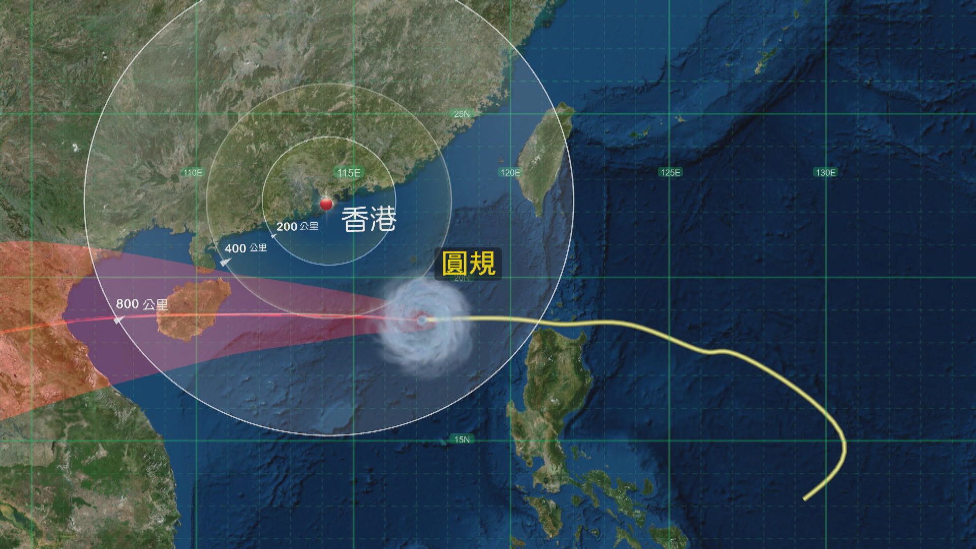 天文台：下午5時20分或以前發出八號信號