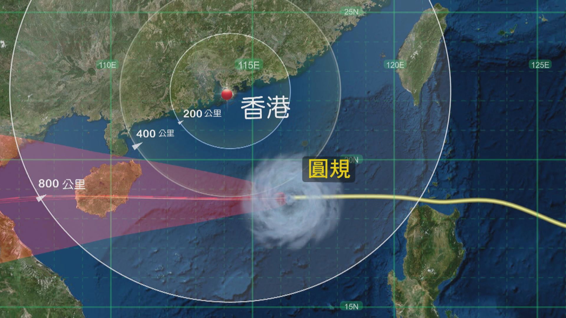 八號信號生效　料至少維持至日出前