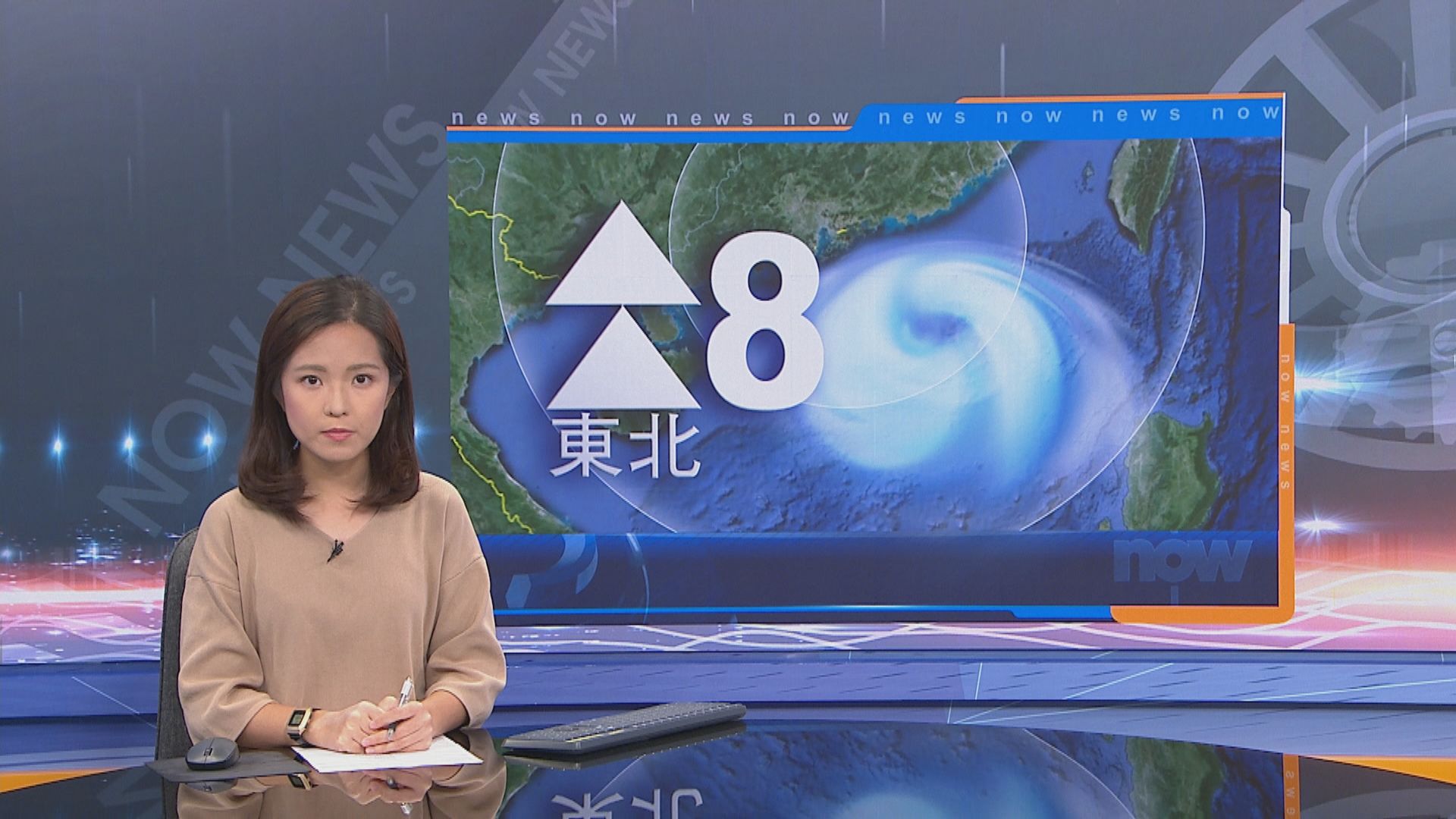 八號東北烈風或暴風信號生效　天文台料維持至日出前