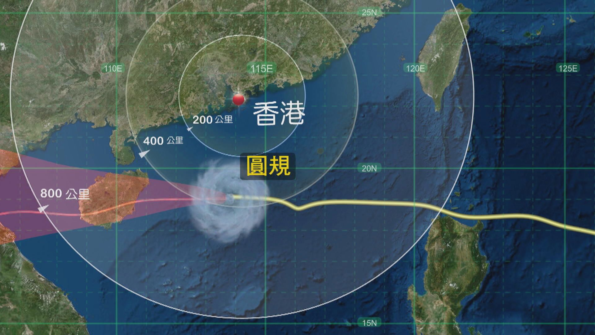 天文台：八號烈風或暴風信號會在中午前維持