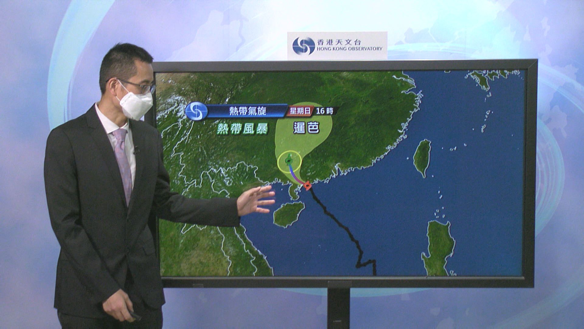 天文台：考慮下午四時至八時期間改發三號強風信號