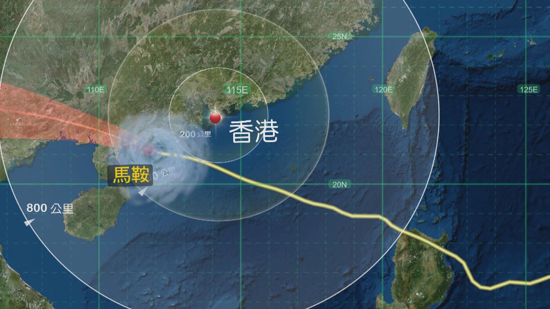 天文台考慮在上午9至11時改發三號強風信號