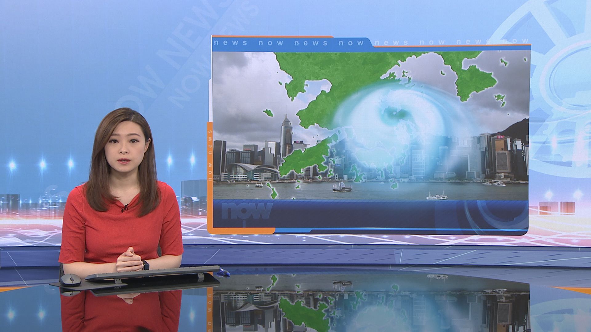 山竹移近　政府呼籲低窪地區居民及早撤離