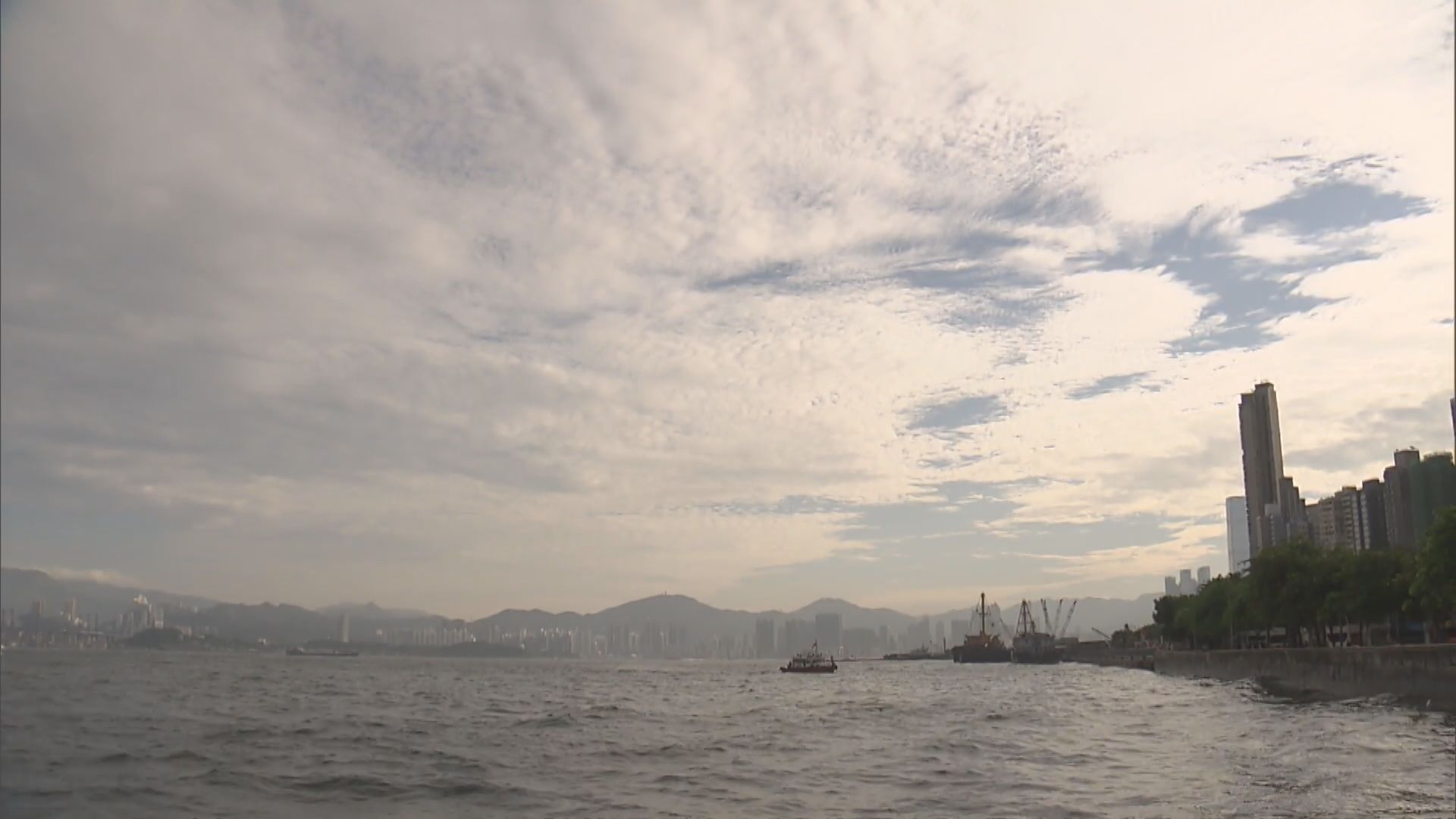 一號戒備信號生效 明日稍後改發三號強風信號