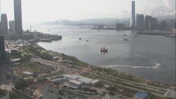 丹娜絲90度轉向殘餘掠過廣州附近　本港未來兩日狂風暴雨