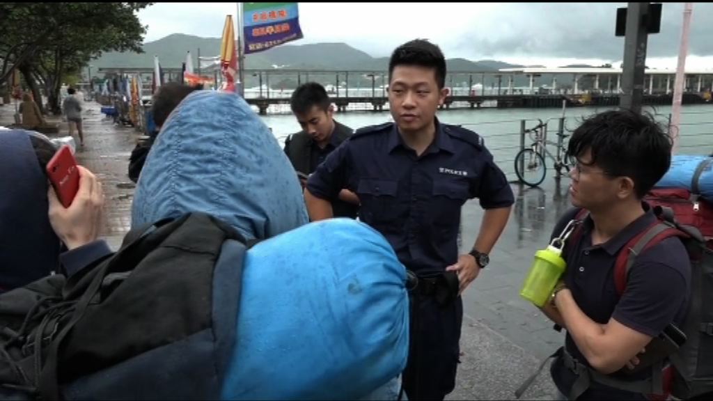 多名內地旅客被困橋咀島　警方：冀旅客量力而為