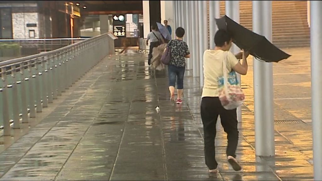 三號強風信號料早上維持一段時間