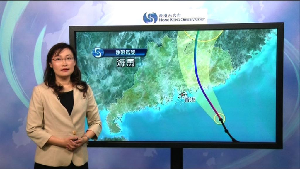 八號西北烈風或暴風信號生效