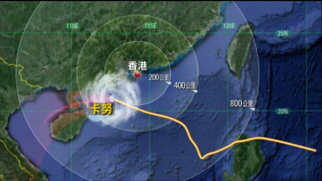 天文台今晚考慮改發三號強風信號