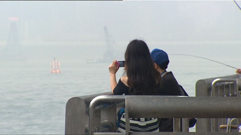 瑪娃下沉氣流影響　本港多區空氣質素轉差