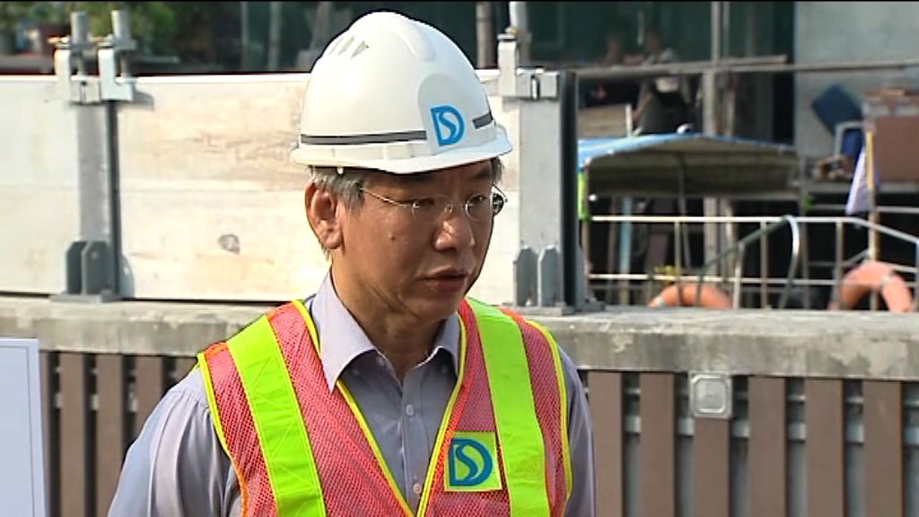 渠務署：柴灣水浸疑沙石塞排水口