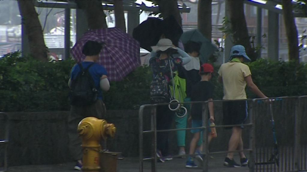 天文台未來數小時考慮改發八號信號