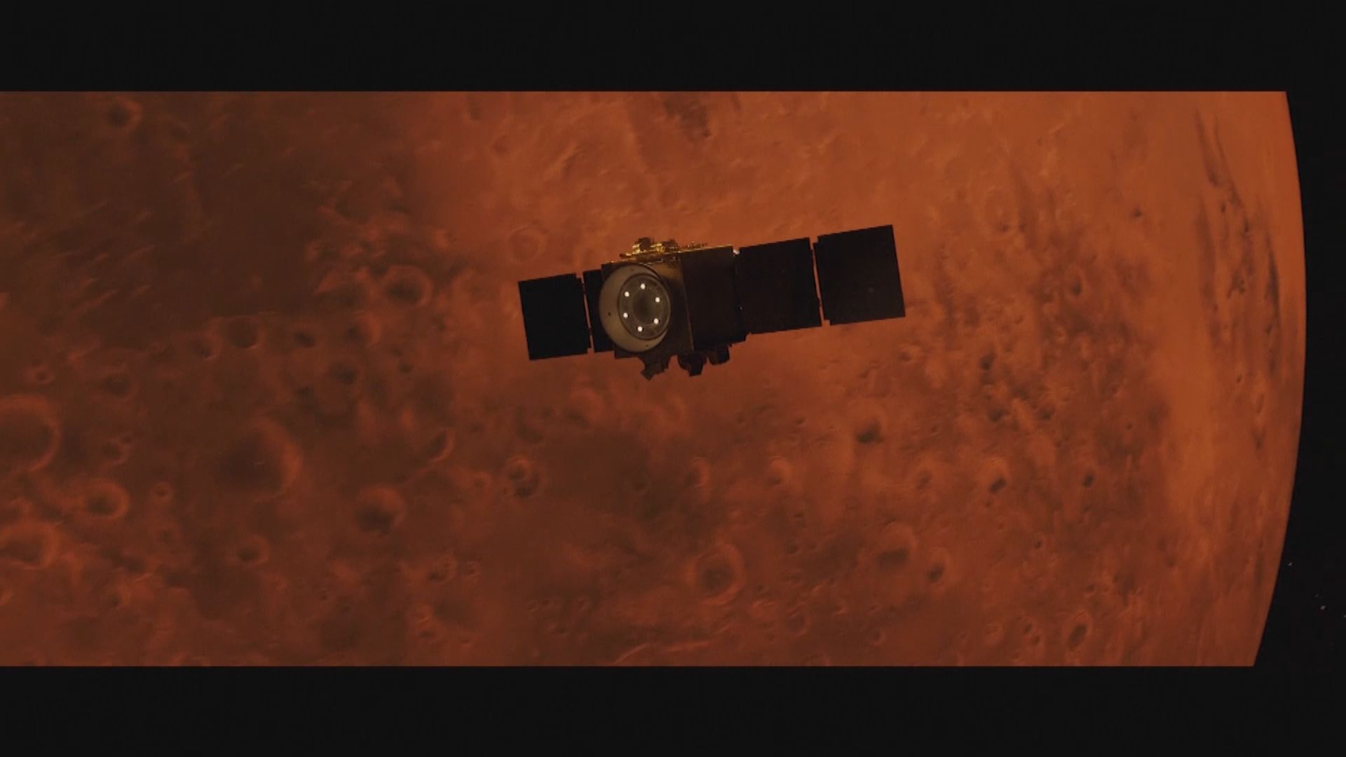 阿聯酋「希望號」傳送首張火星照片回地球