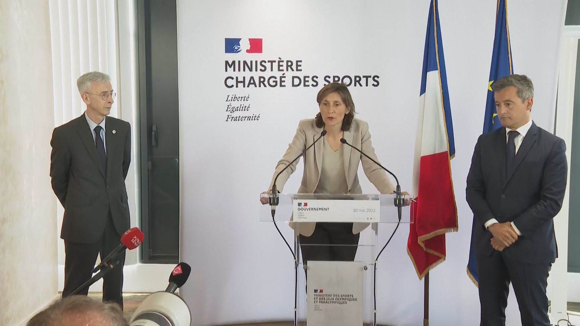 法國對歐聯決賽前出現騷亂感抱歉