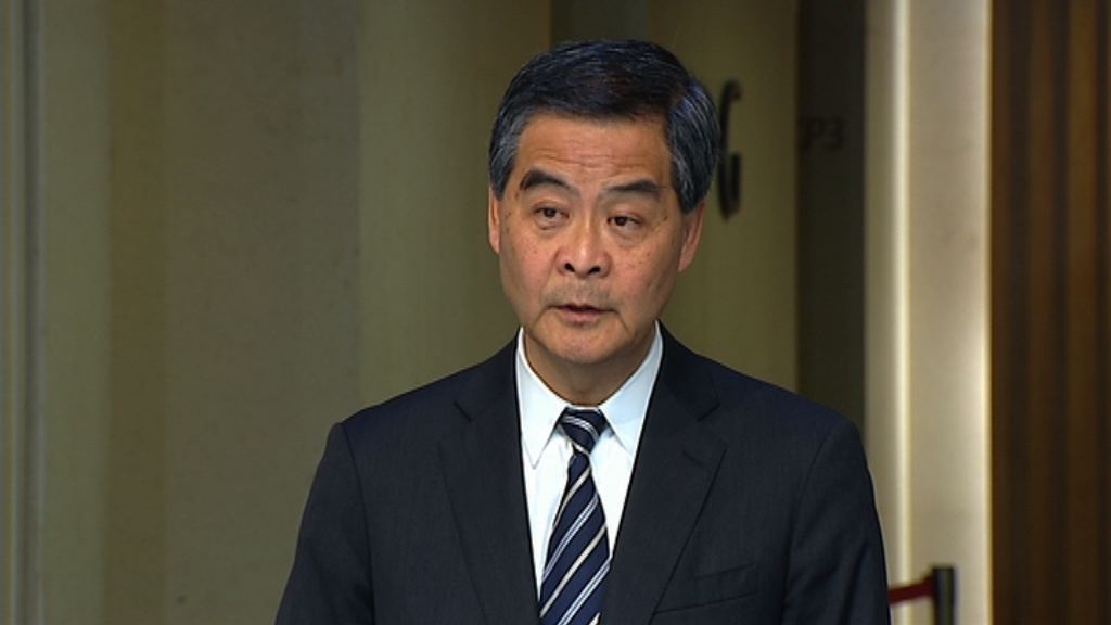 梁振英：議員提出彈劾議案是濫用機制