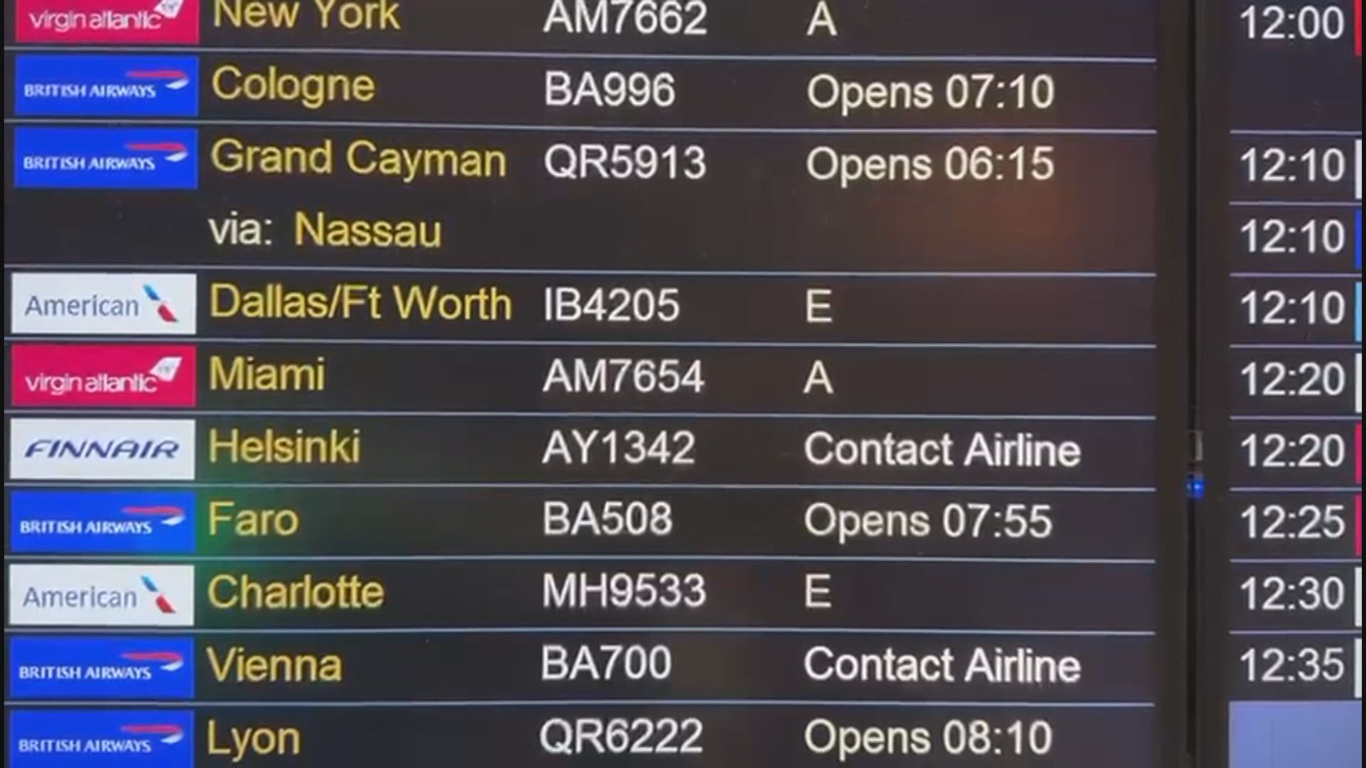 倫敦機場停電｜希思羅機場稱周六全面恢復運作