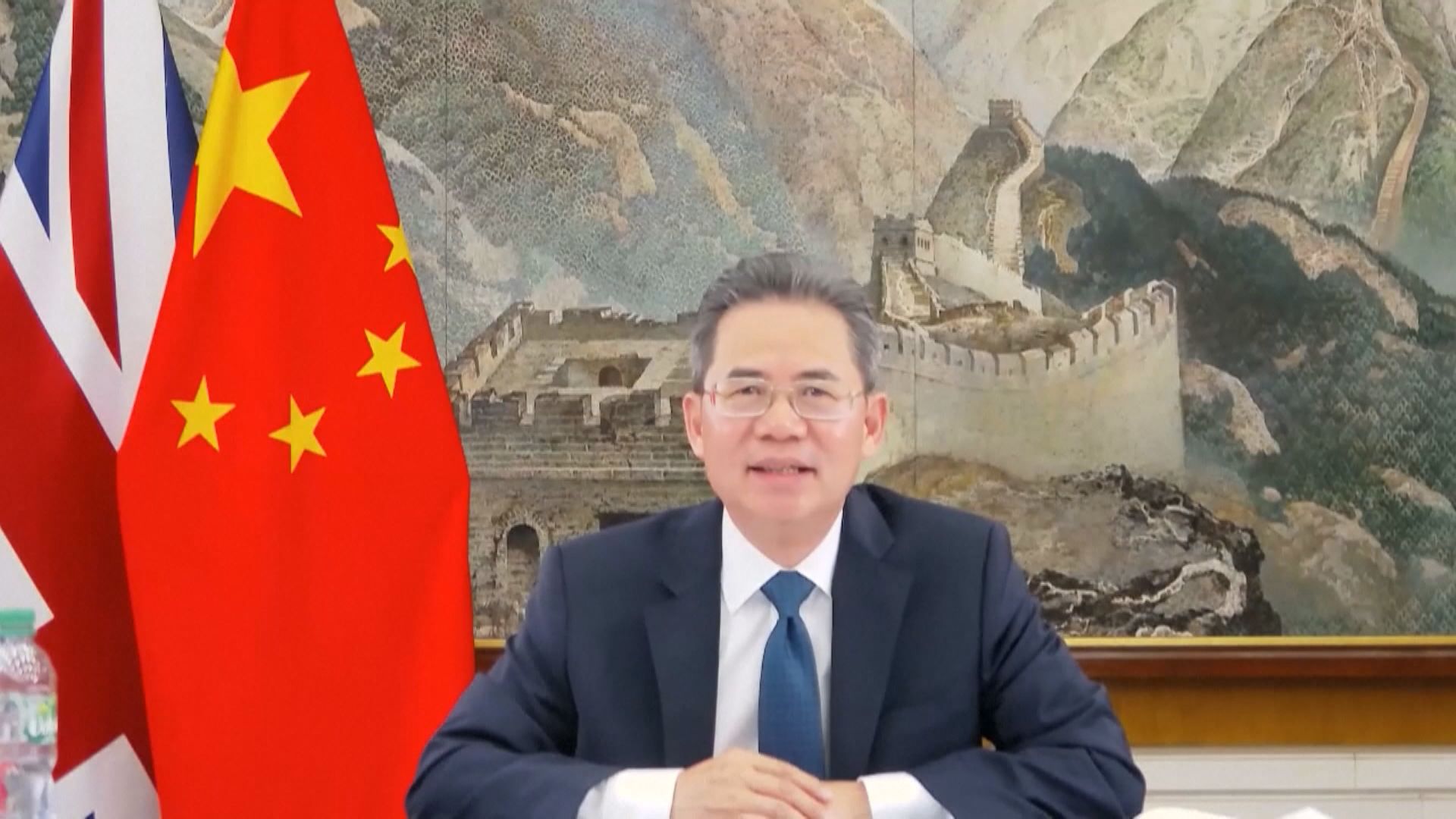 中國駐英大使訪國會遭拒　外交部表明將作必要反應