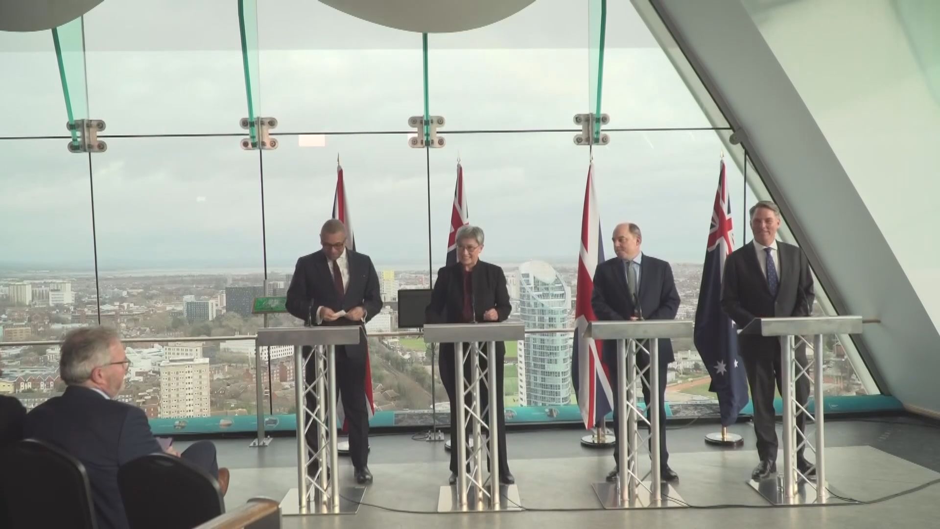 英澳同意建立「經濟安全對話」　重申反對改變台海現狀及南海軍事化