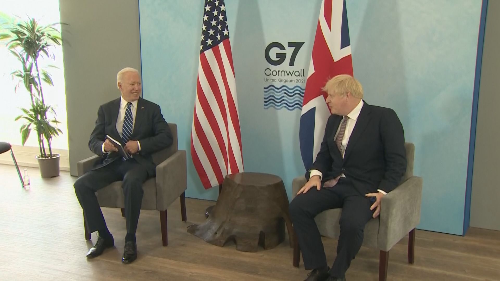 拜登與約翰遜會面　料將簽新版《大西洋憲章》加強合作