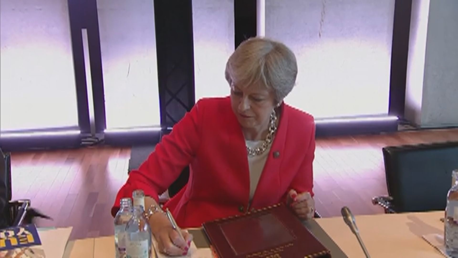 文翠珊呼籲保守黨在脫歐問題上團結