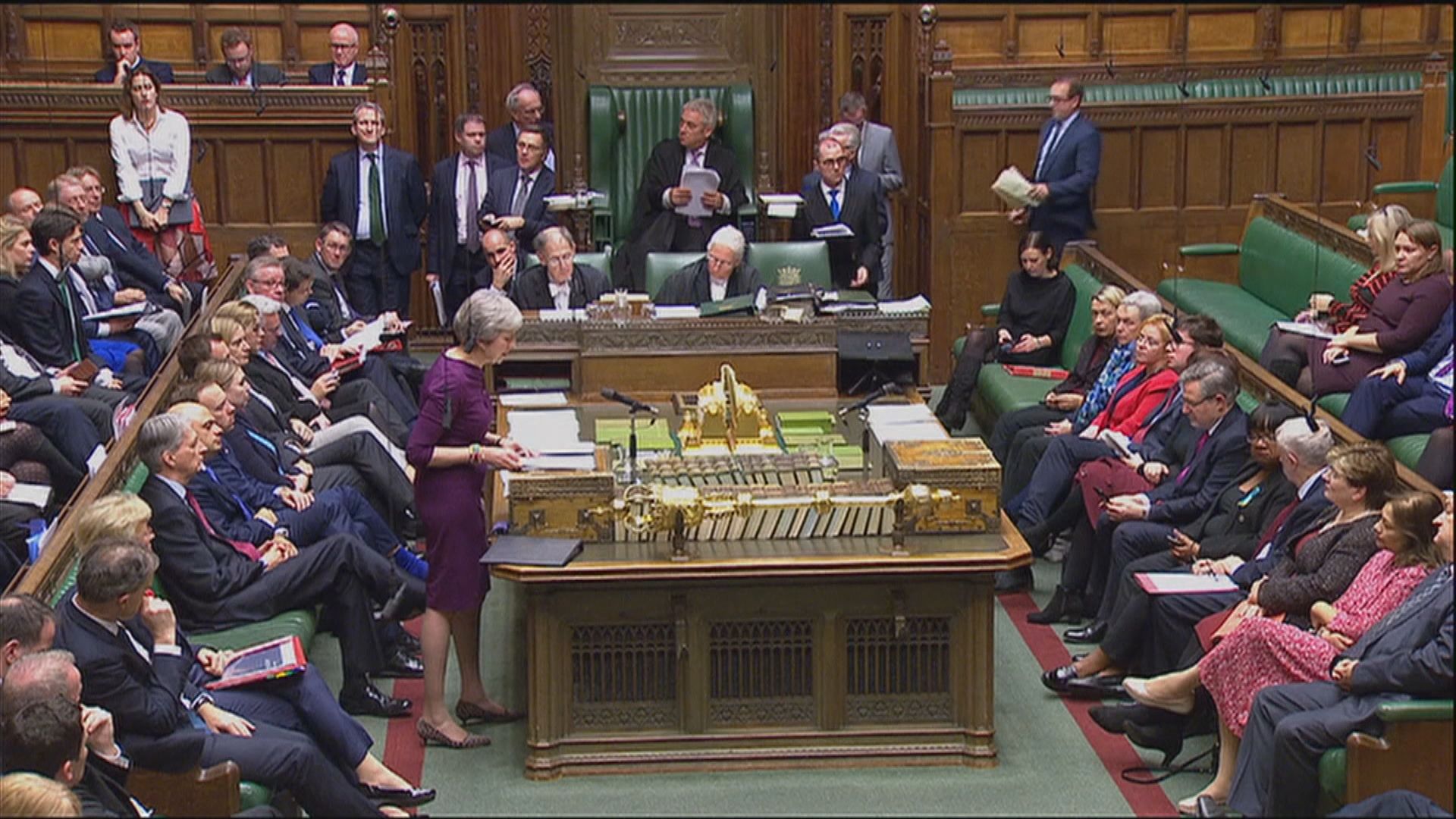 英國國會今日開始辯論脫歐協議