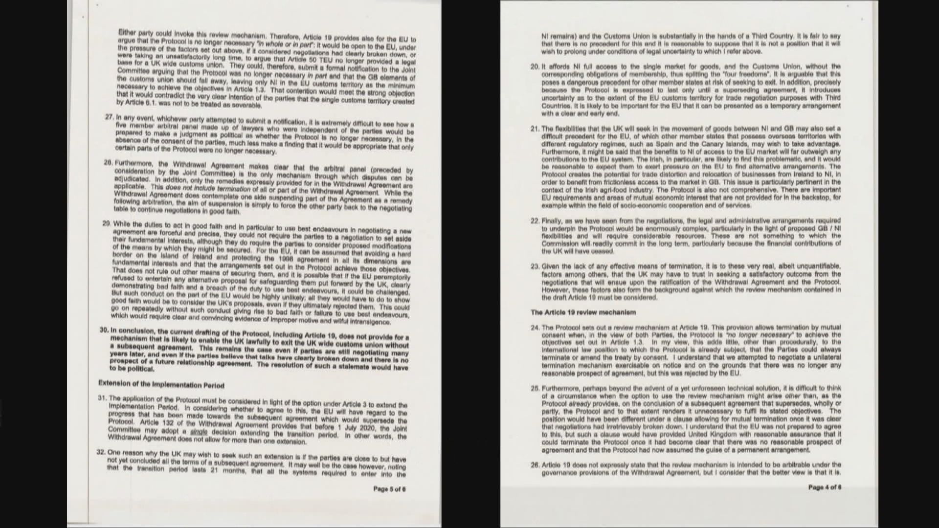 法律文件稱英國或會長期陷入脫歐談判