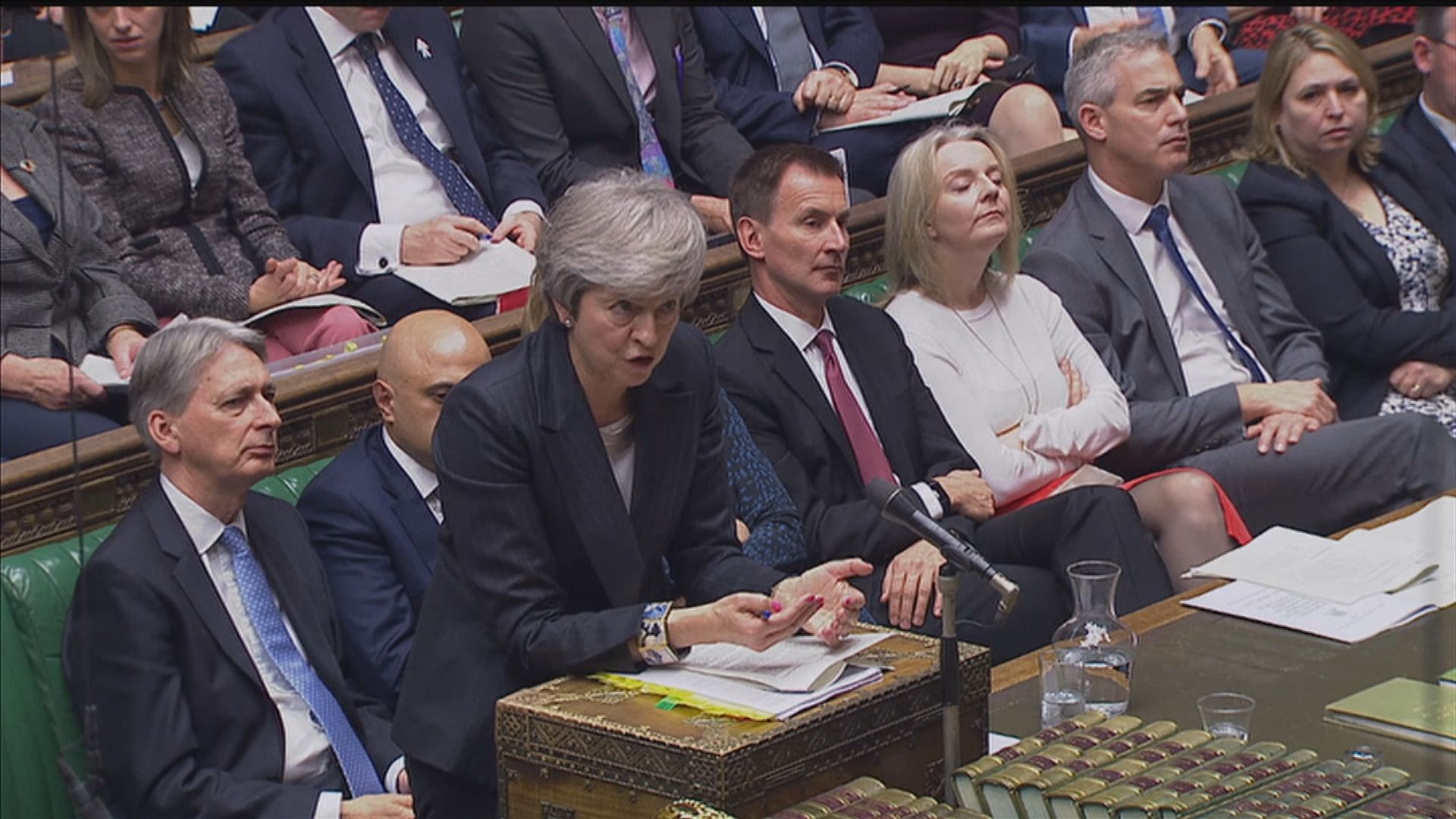 文翠珊指否決脫歐協議將引發硬脫歐