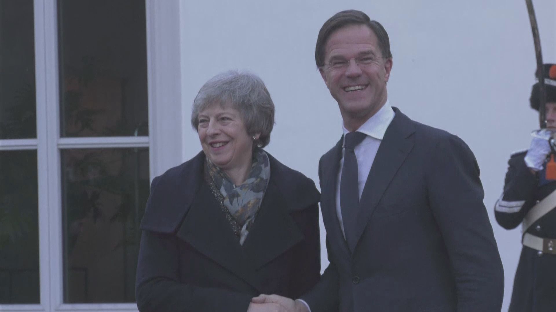 文翠珊晤荷蘭首相呂特商脫歐協議