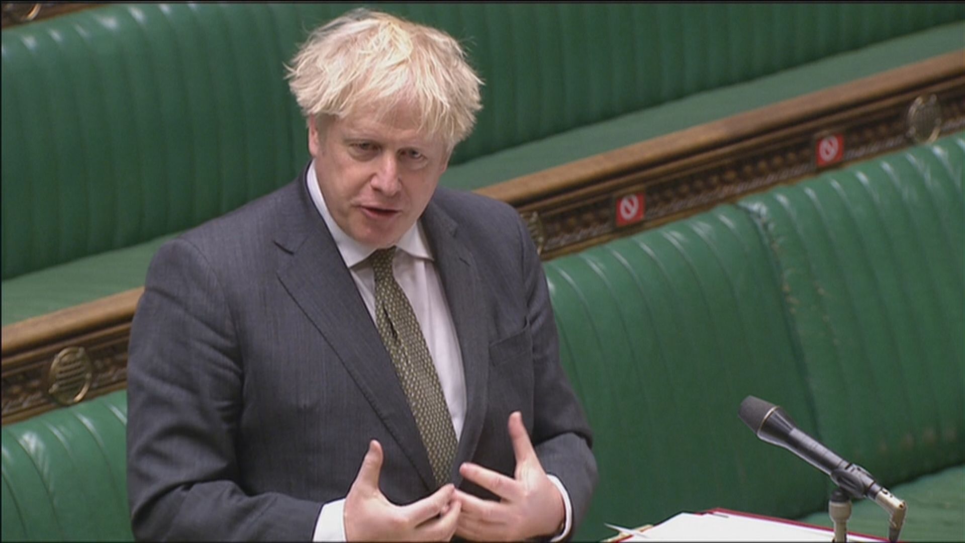 約翰遜批評歐盟談判條件不能接受