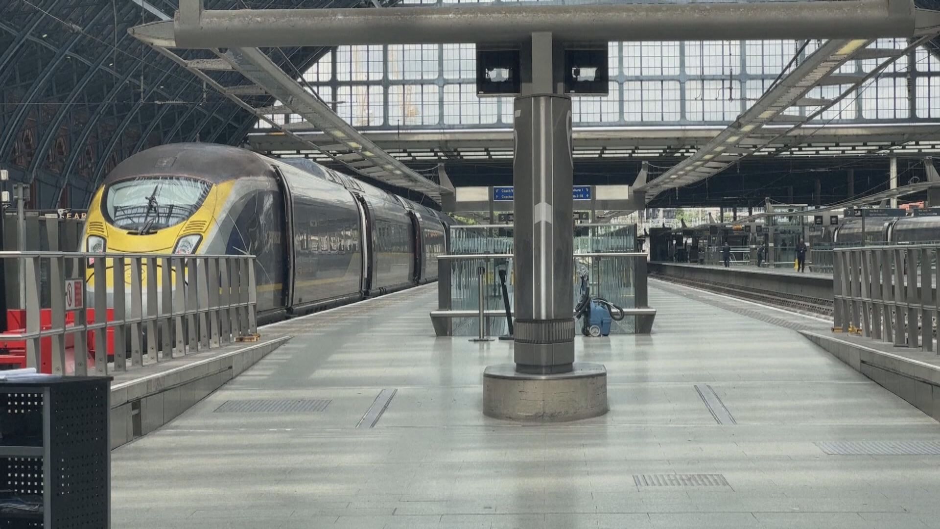 英法隧道電力供應故障　歐洲之星列車一度全面停駛