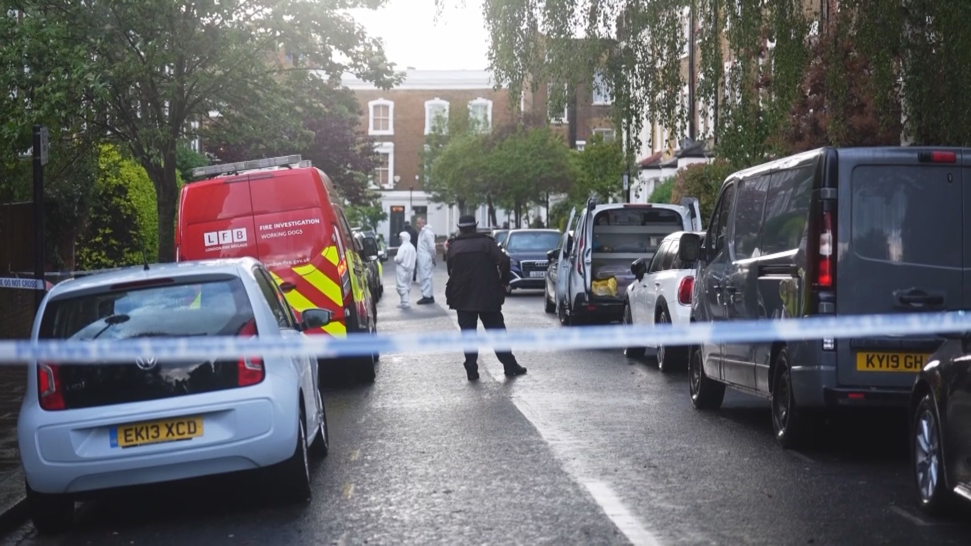 英揆施紀賢倫敦舊居起火　區內同晚三宗火警　反恐部門調查